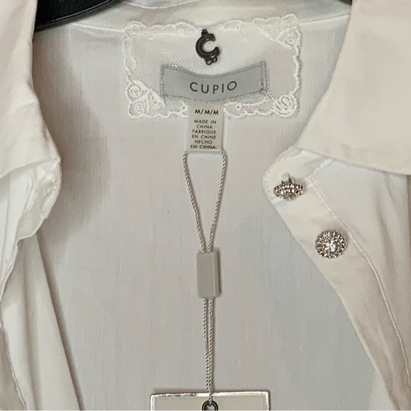 Cupio White Shirt Dress - Picture 3 of 9